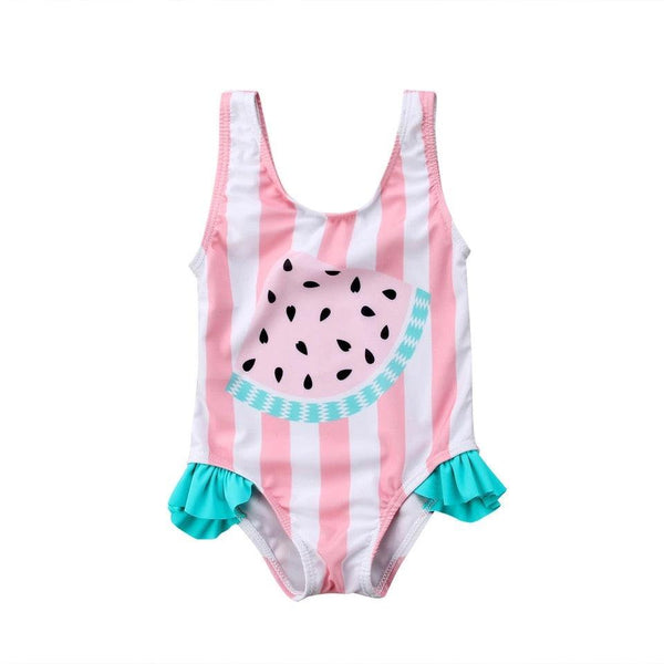 Newborn Baby Girl Watermelon swimsuit