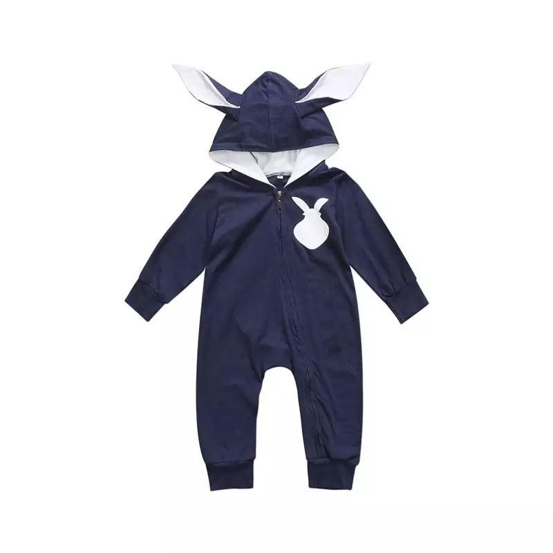 Newborn Baby Girls 3D Ear Rabbit Romper Clothes