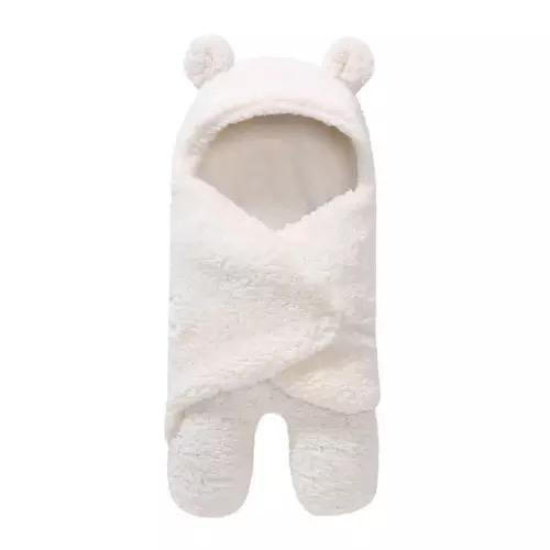 Newborn Baby Soft Cute Swaddle Sleeping Wrap Beige