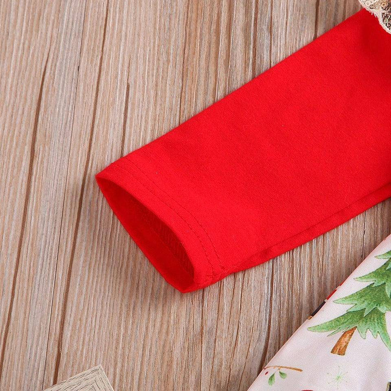Newborn Christmas Romper Outfit Dress