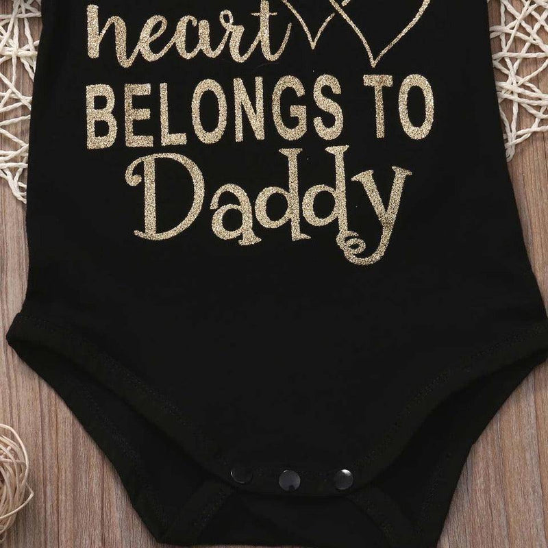 Newborn Girls Daddy's Little Princess Jumpsuit