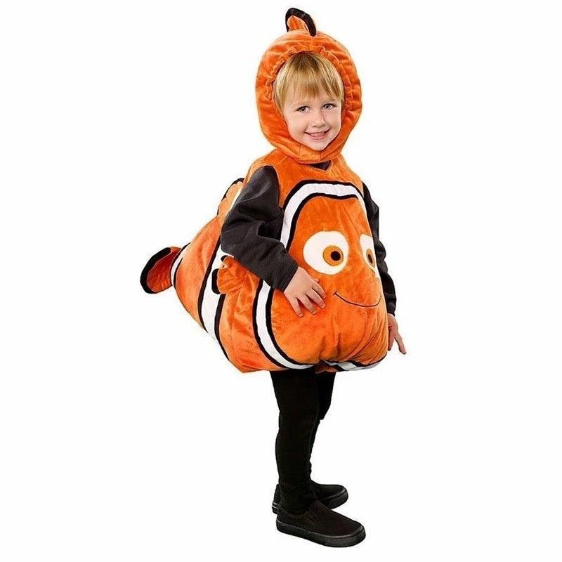 Newborn Toddler Boys Girls Clownfish Nemo Halloween Costume Red