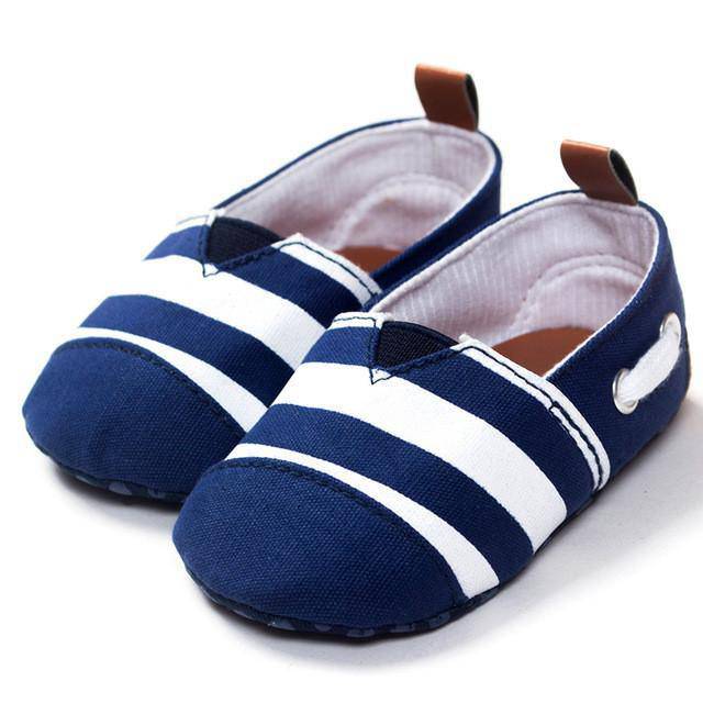 Newborn Unisex Soft Sole Strap Shoes Sneakers Blue