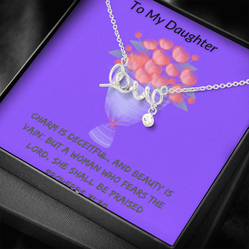 Perfect Jewelry Necklace Gift For My Daughter