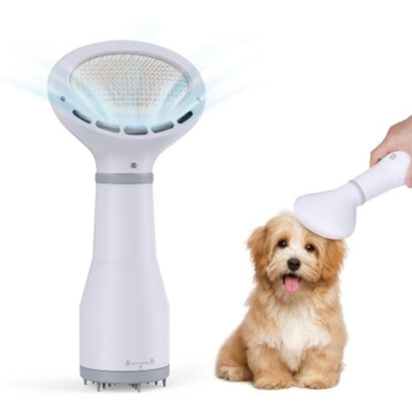 Pet Dog Cat Grooming Hair Dryer Slicker Brush