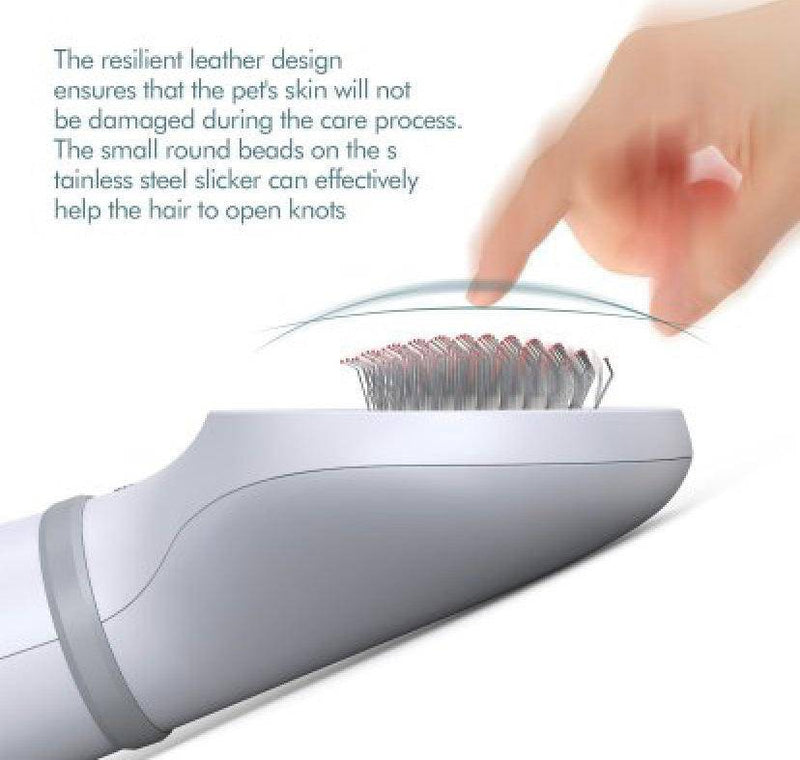 Pet Dog Cat Grooming Hair Dryer Slicker Brush