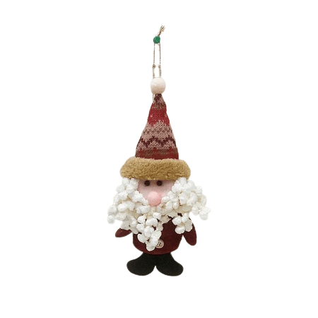 Santa Claus Elk Snowman Plush Christmas Doll Decor Gift Santa