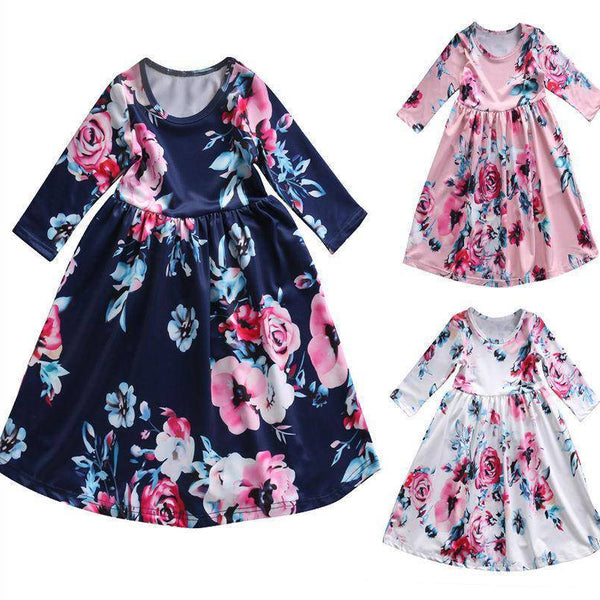 Princess Sunflower Ruffle Wedding Party Dress