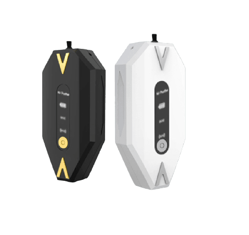 Rechargeable USB Mini Personal Wearable Air Freshener Black