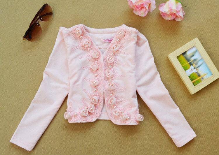 Rose Girls Long Sleeve Blouse Dress Clothes