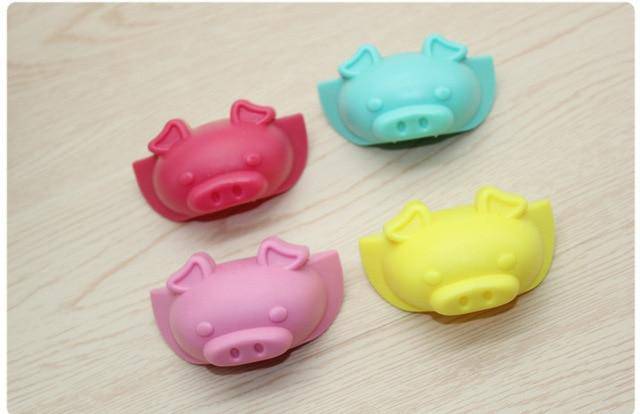 Set Animal Child Safety Anti Collision Angle Protection Pig