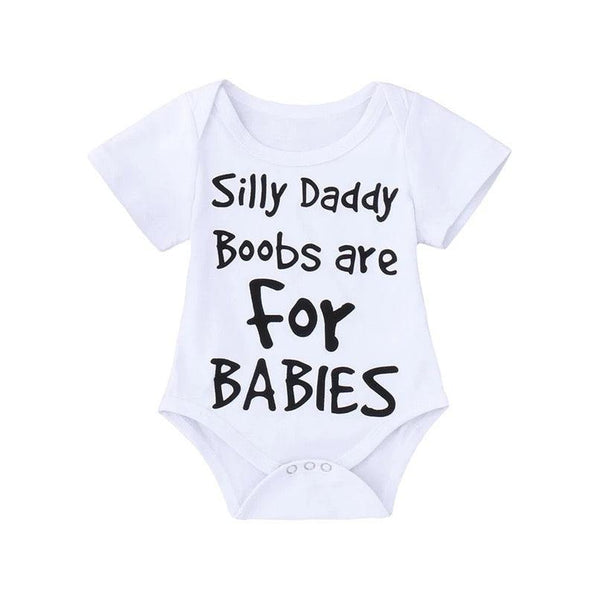 Summer Baby Boy Girl Letter Jumpsuit