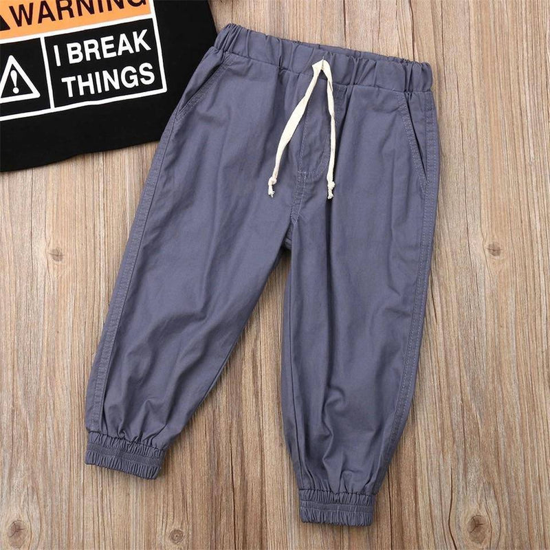Summer Baby Kid Style Tops Long Pant Outfit