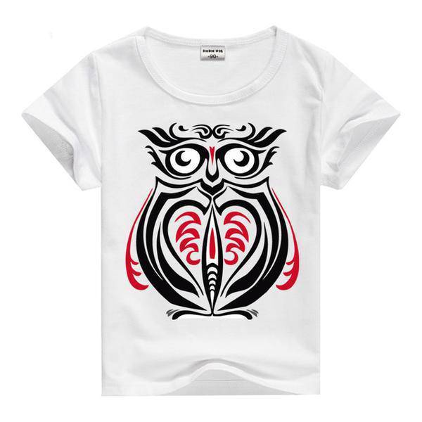 Summer cotton tops short sleeve clothes Red Black