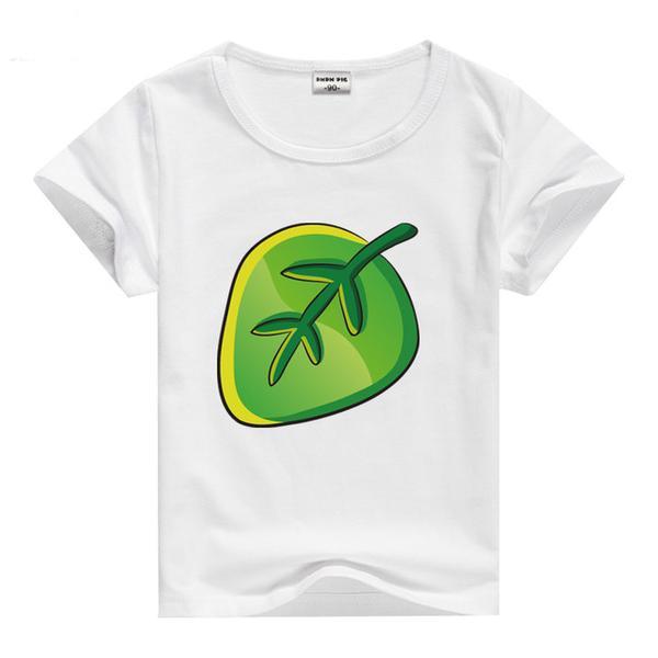 Summer cotton tops short sleeve clothes Green
