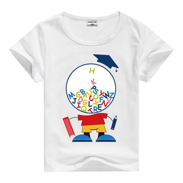 Summer cotton tops short sleeve clothes Red Yellow