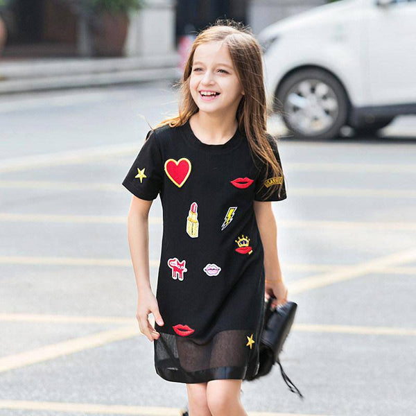 Teen Girls Cotton Frock Design Clothes