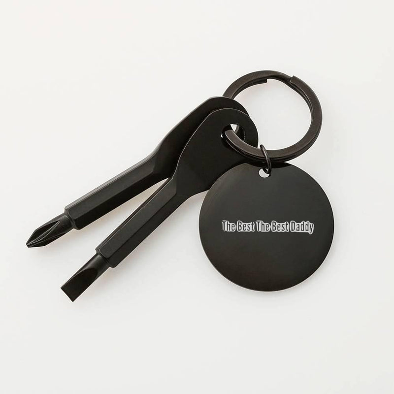 The Best The Best Daddy Pocket Screwdriver Keychain