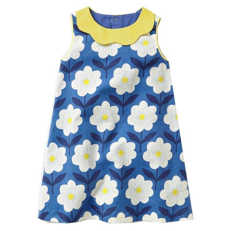 Toddler Baby Girls Beautiful Design Dresses Yellow