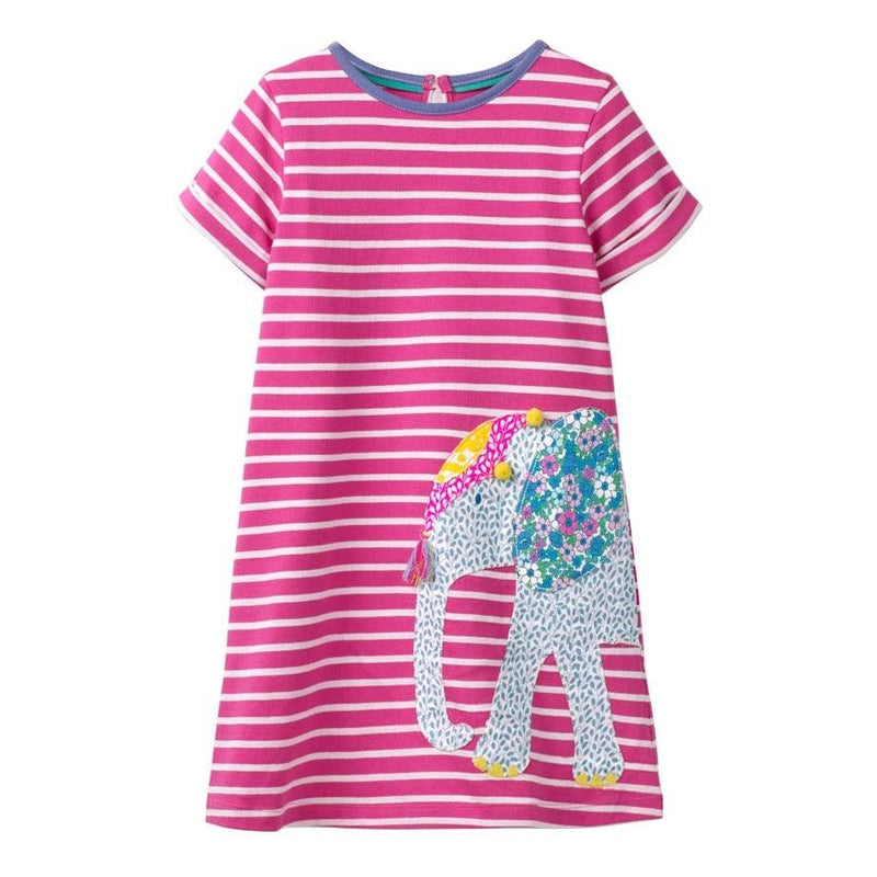 Toddler Baby Girls Unicorn Party Dresses Pink