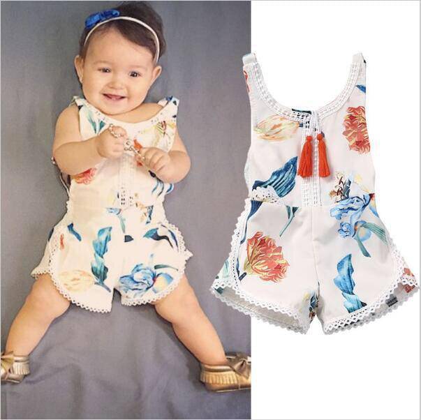 Toddler Baby Girly Animal Romper