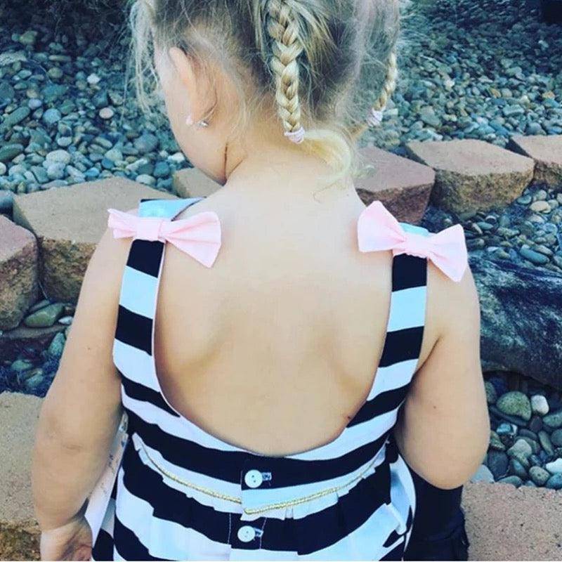 Toddler Girls Baby Girl Striped Dress