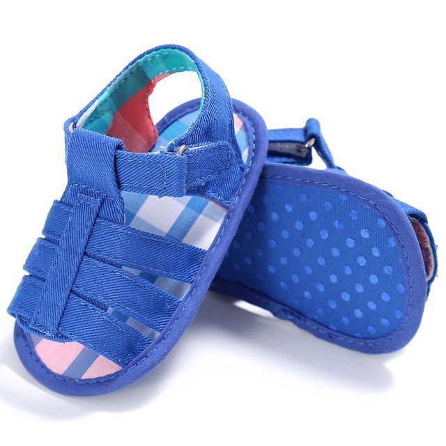Toddler Unisex Soft Sole Shoes Blue
