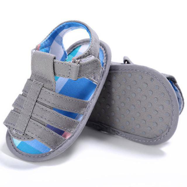 Toddler Unisex Soft Sole Shoes Gray