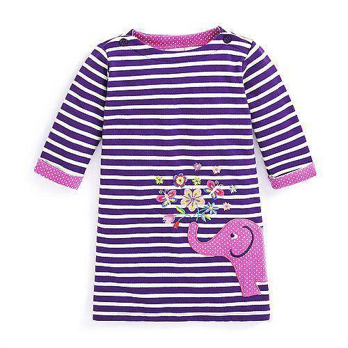 Unicorn Girls Long Sleeve Dress Kids Clothes
