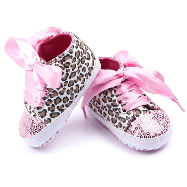 Unisex Floral Leopard Soft Sole Shoes 2 Leopard