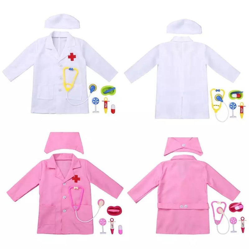 Unisex Surgical Children Fancy Coat Halloween Costume