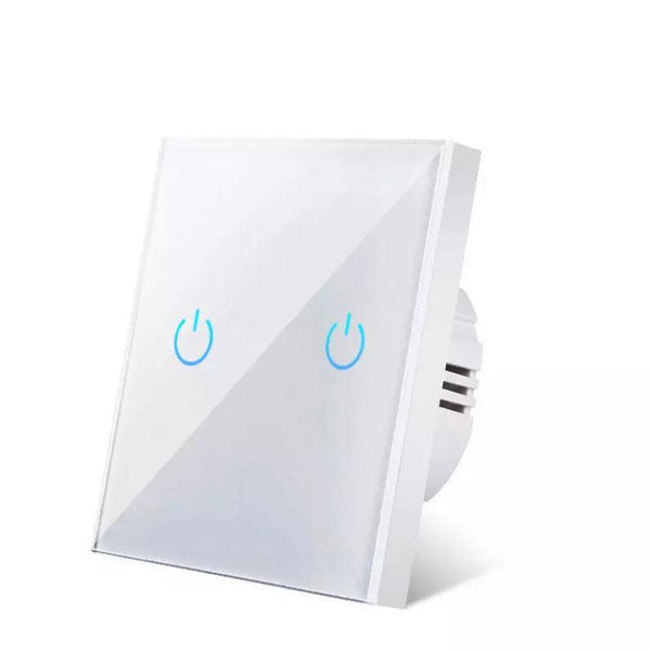 Wall Light Sensor White Crystal Glass Touch White 2