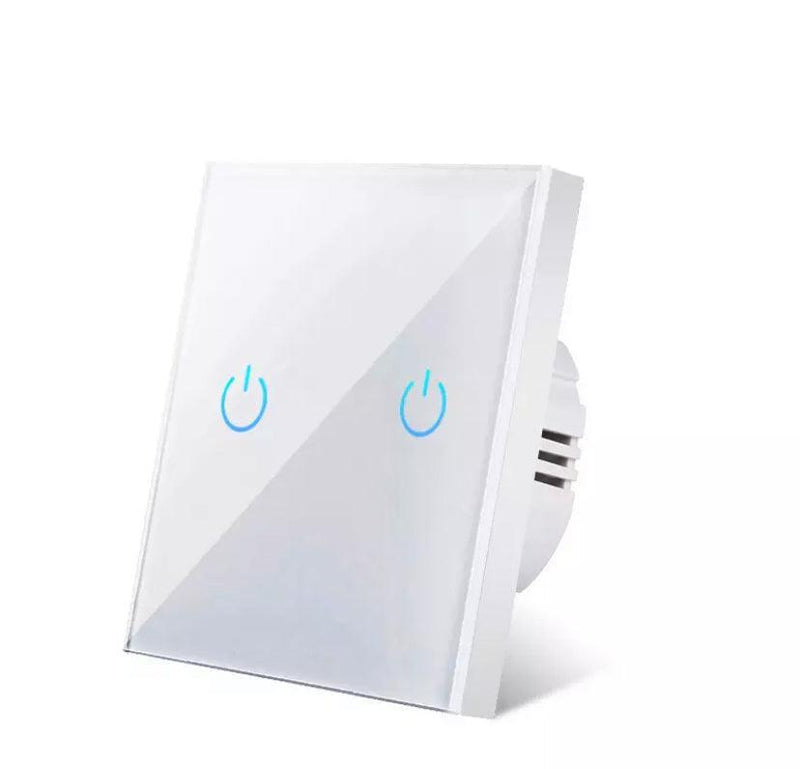 Wall Light Sensor White Crystal Glass Touch White 2