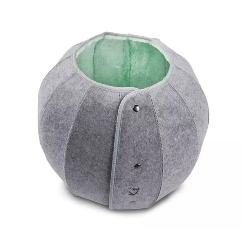 Warm Cat Tunnel Shell Pet Bed Multifunctional Green