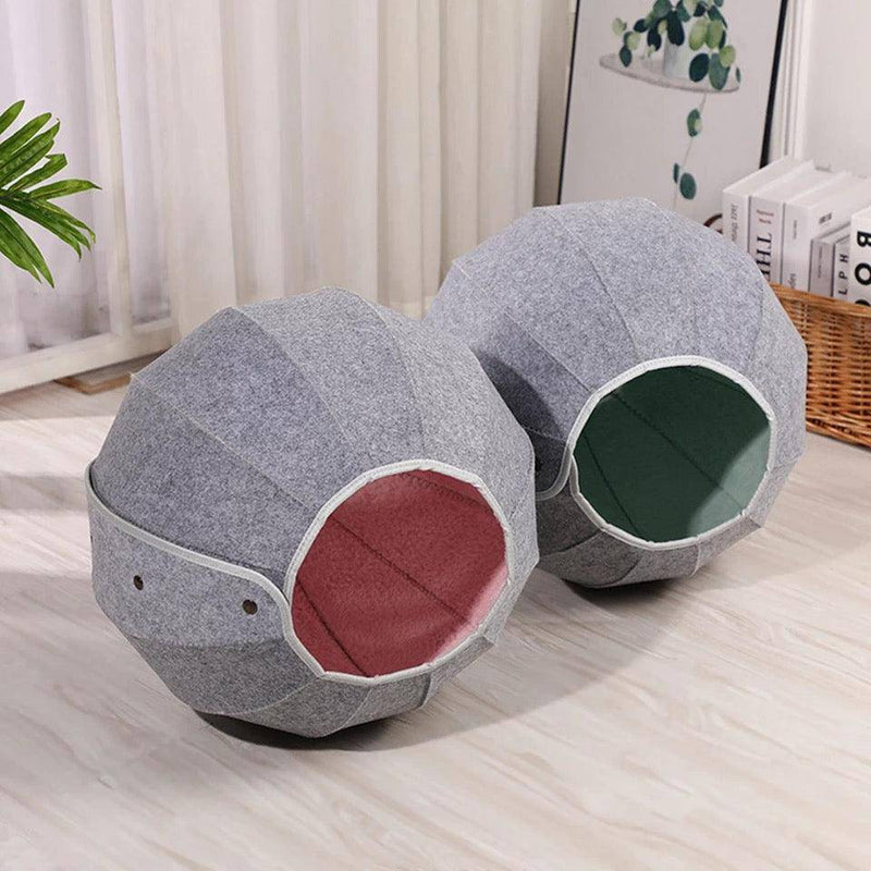 Warm Cat Tunnel Shell Pet Bed Multifunctional