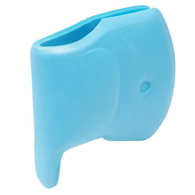 Water Faucet Baby Protector Cover For Bath Tap Blue