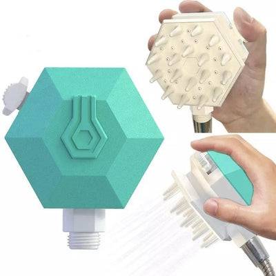 Pet Dog Bath Brush Comb Sprinkler Hair Removal Light green