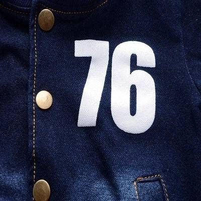 Sets Unisex Toddler Baby Boys Girls Denim Jean Coat Pant Clothes