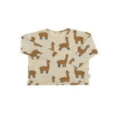 Boys Tiny Fashion Kiki Dinosaur Tshirt brown