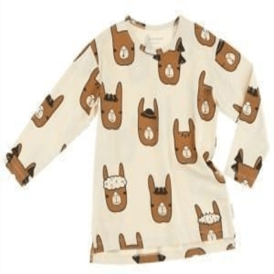 Boys Tiny Fashion Kiki Dinosaur Tshirt beige