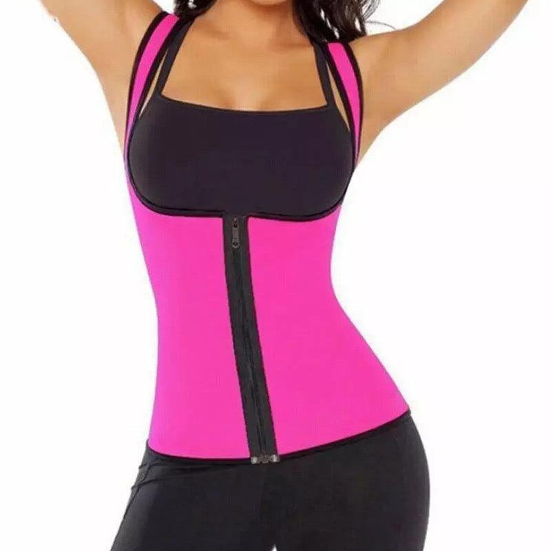 Women Body Shaper Neoprene Waist Trainer Sauna Top