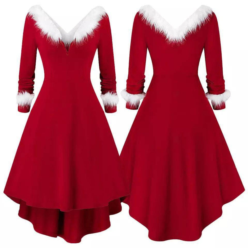 Women Festival Christmas Santa Costume