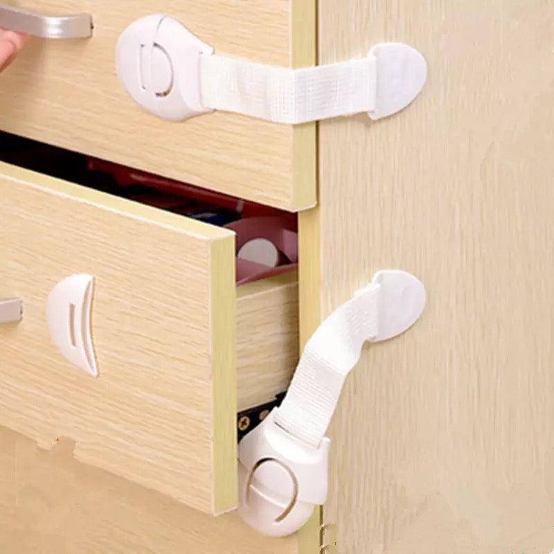 10pcs Cabinet Lockable Strap For Infant