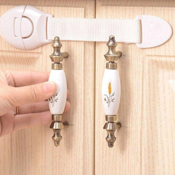 10pcs Cabinet Lockable Strap For Infant