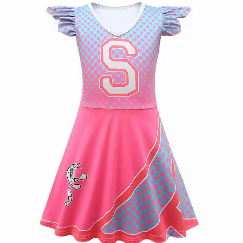 Halloween Zombies 2 Addison Fancy Girls Costume Pink