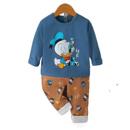 Infant Unisex Pajamas Clothing Sets Blue