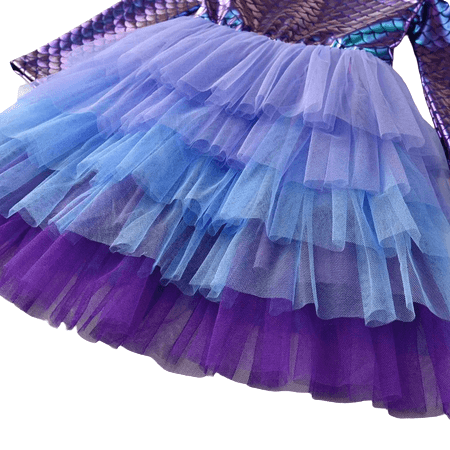 Princess Girl Birthday Wedding Party Dress