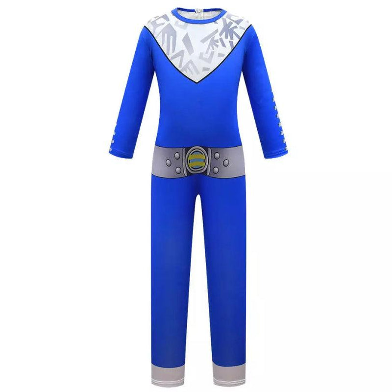 Blue Zombies 3 Cheerleader Addison Halloween Costume Blue jumpsuit